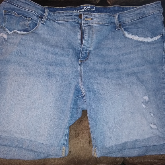 Universal Thread Pants - Distressed Jean Shorts 24W